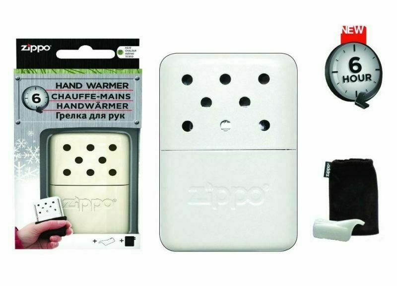 GENUINE ZIPPO HAND WARMER 6 HOUR (90452) PEARL - BRAND NEW