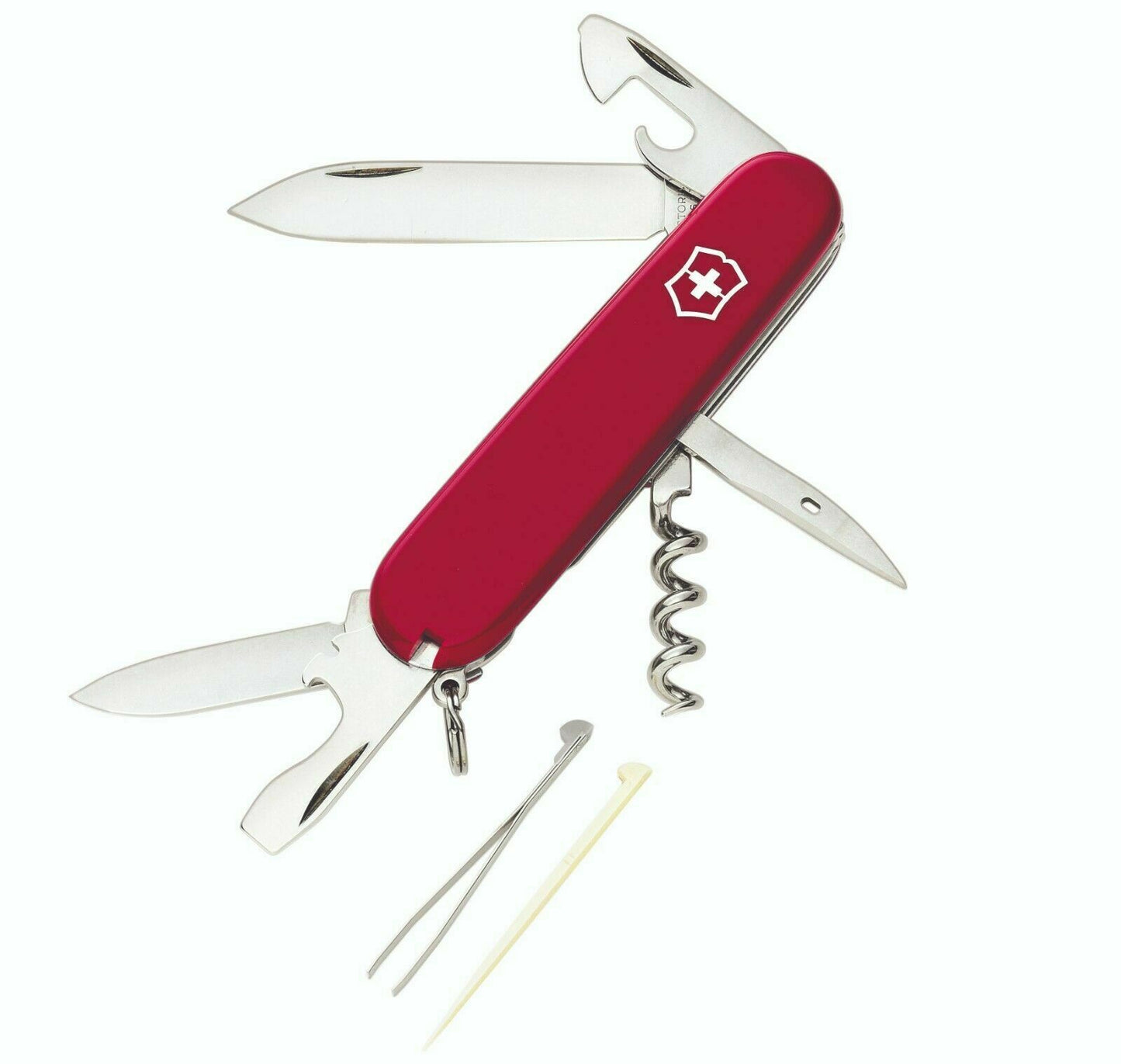 GENUINE VICTORINOX SWISS ARMY (35610) CLASSIC SPARTAN RED KNIFE MULTI TOOL
