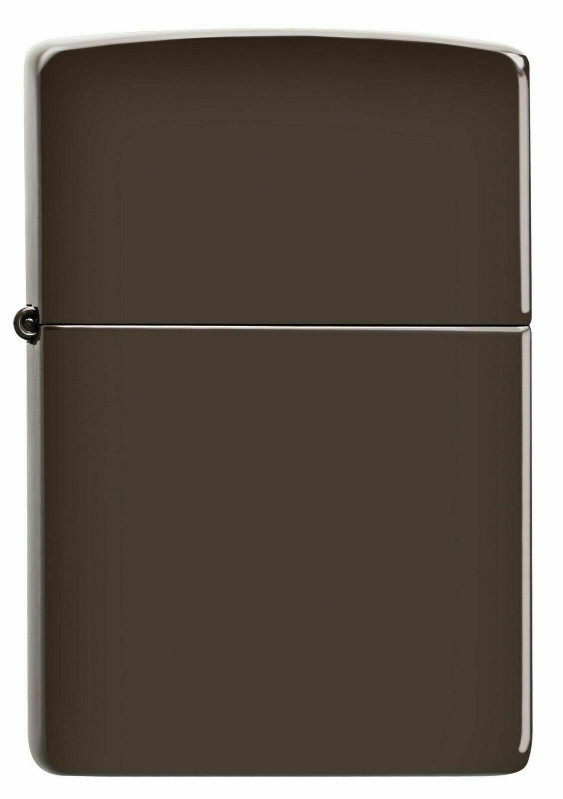 100% GENUINE ZIPPO LIGHTER (92180) BROWN GIFT BOX BRAND NEW