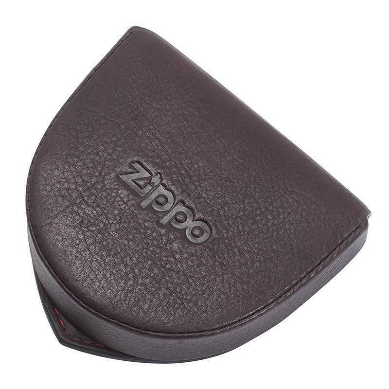 GENUINE ZIPPO 2005412 COIN POUCH BROWN - BRAND NEW