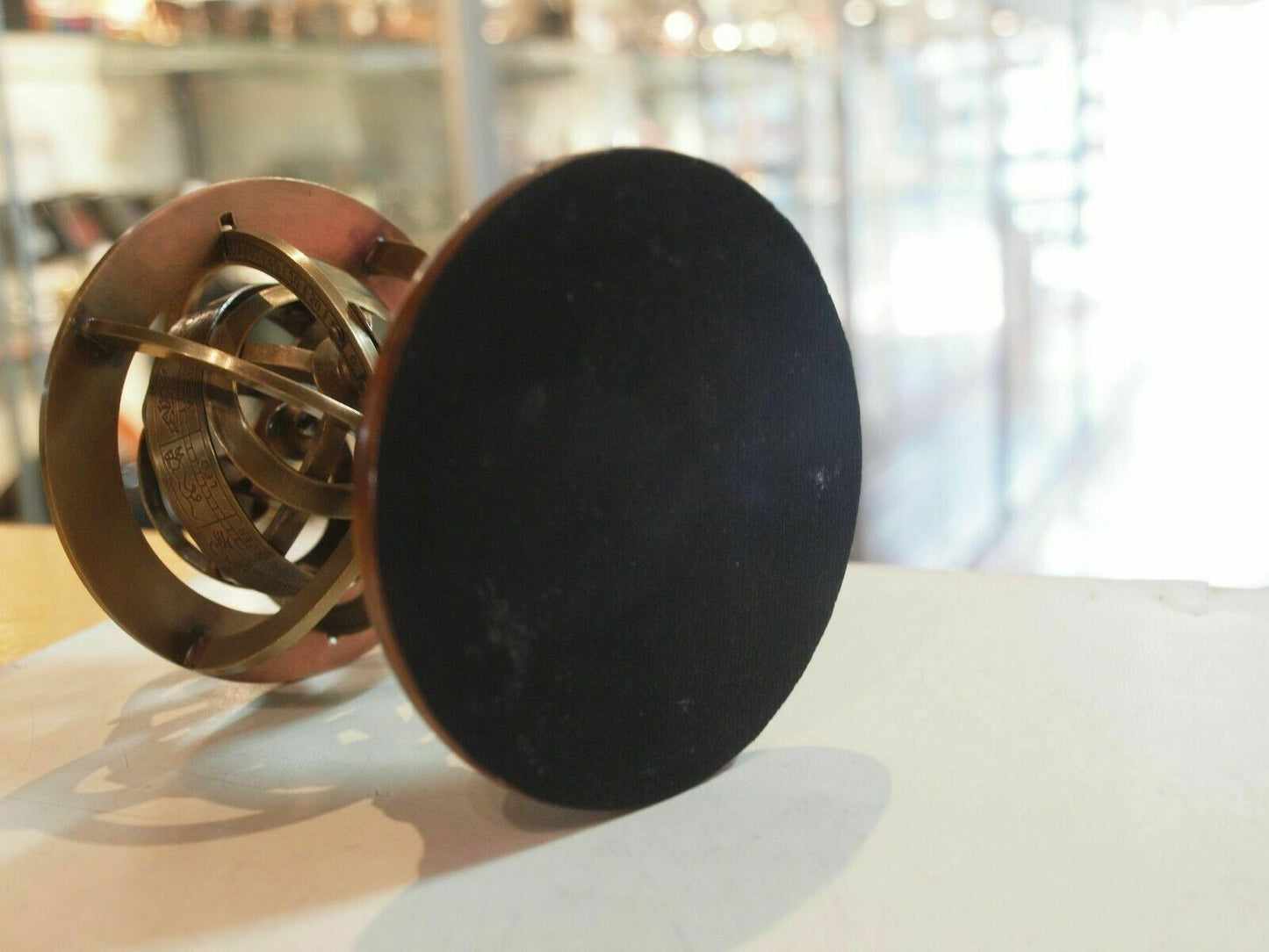 REPLICA ANTIQUE BRASS ARMILARY SPHERE NAUTICAL TABLE TOP ZODIAC GLOBE