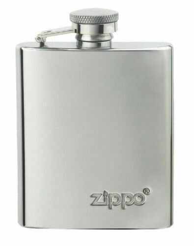 GENUINE ZIPPO FLASK - STAINLESS STEEL HIGH POLISH 3OZ BRAND NEW / AU STOCK !