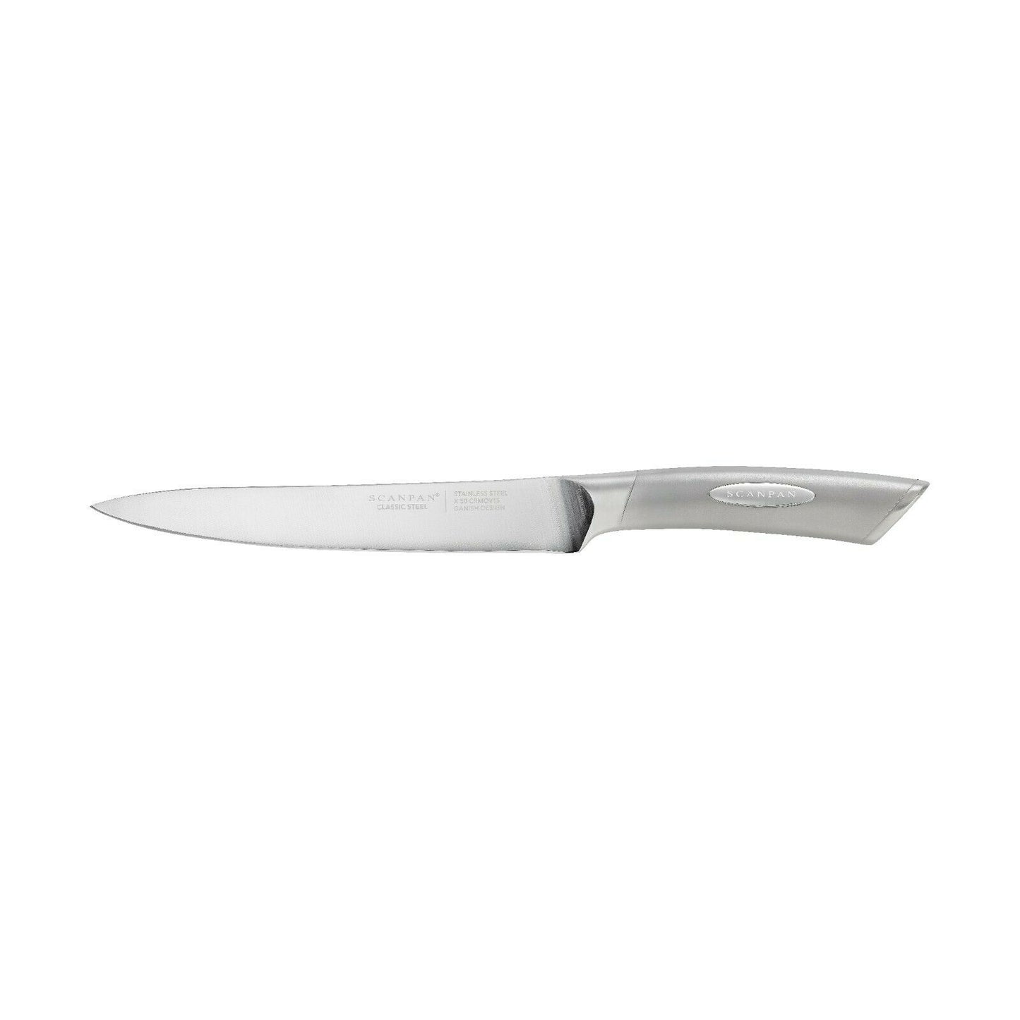 SCANPAN CLASSIC STEEL (18366) CARVING KNIFE 20CM 8'' IN GIFT BOX / BRAND NEW